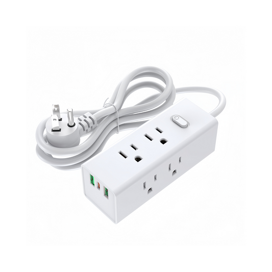 BsrFirst upgraded dual-purpose power strip, suitable for office and home, USB+Type-c interface