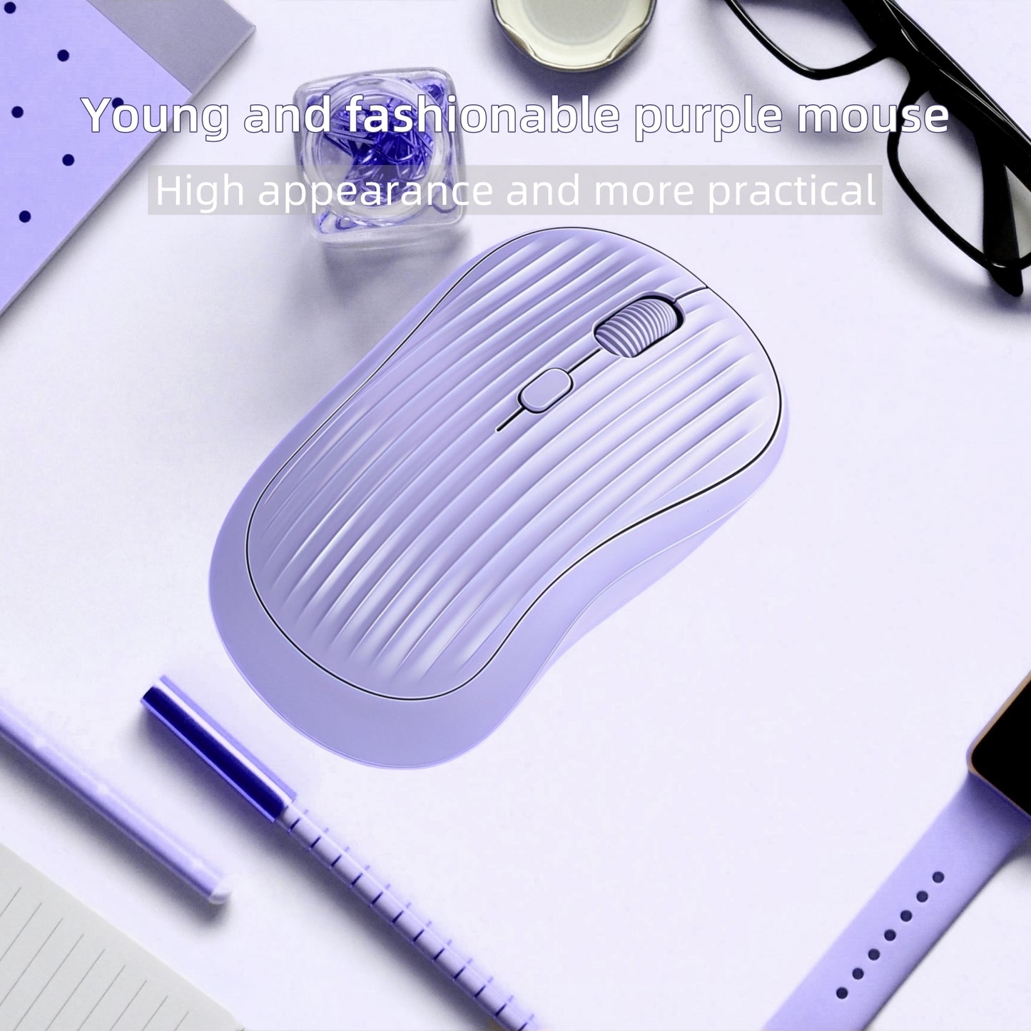 DreamFlower stylish and simple wireless computer mouse